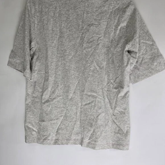 GANNI Melange Light Jersey T-Shirt SIZE S - Picture 4 of 8